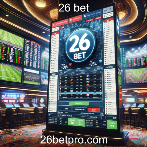 Apostas Esportivas: A Emoção do Jogo no 26 Bet